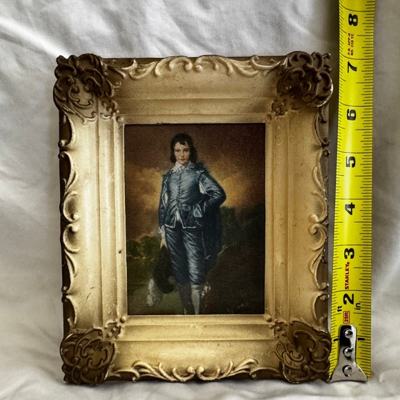 The Blue Boy Framed Print Sir Thomas Gainsborough Vintage‎ Wall Decor - Picture 5 of 6